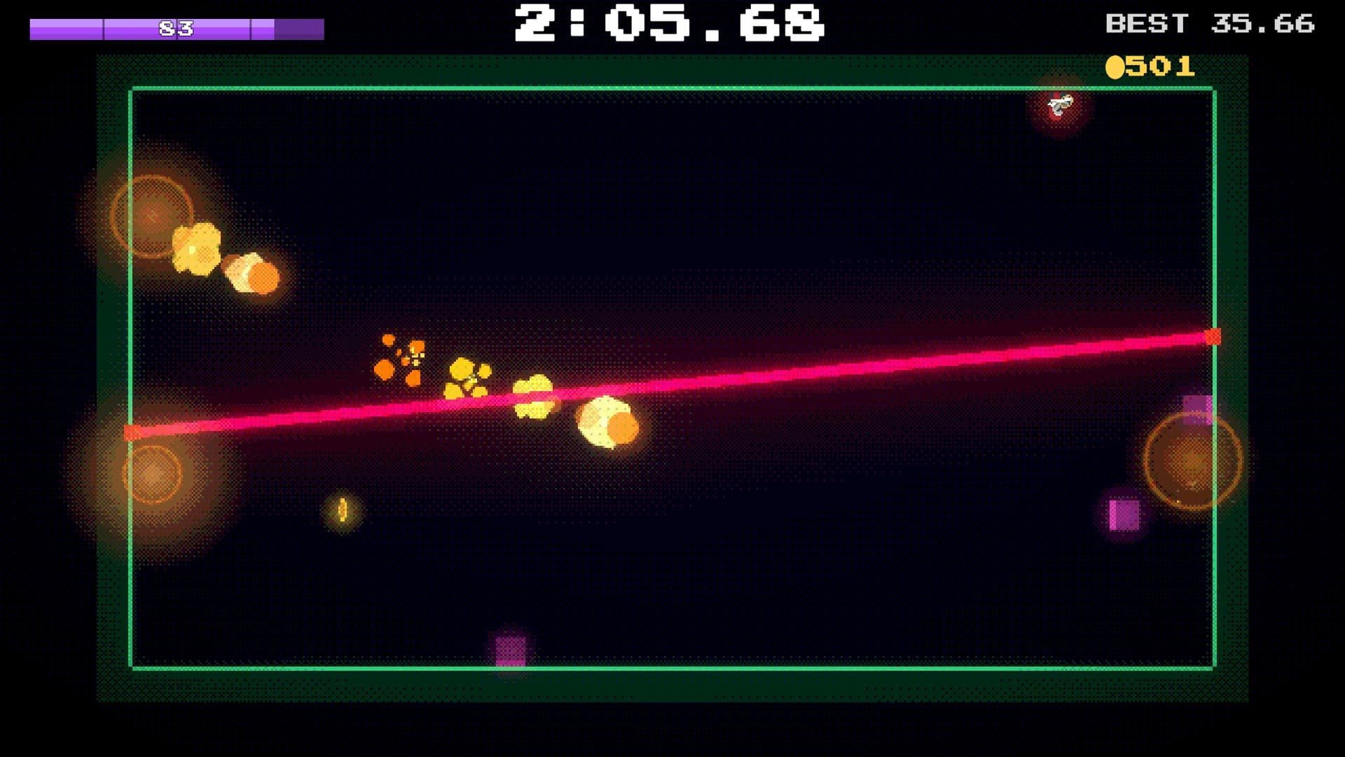 Laser sweep